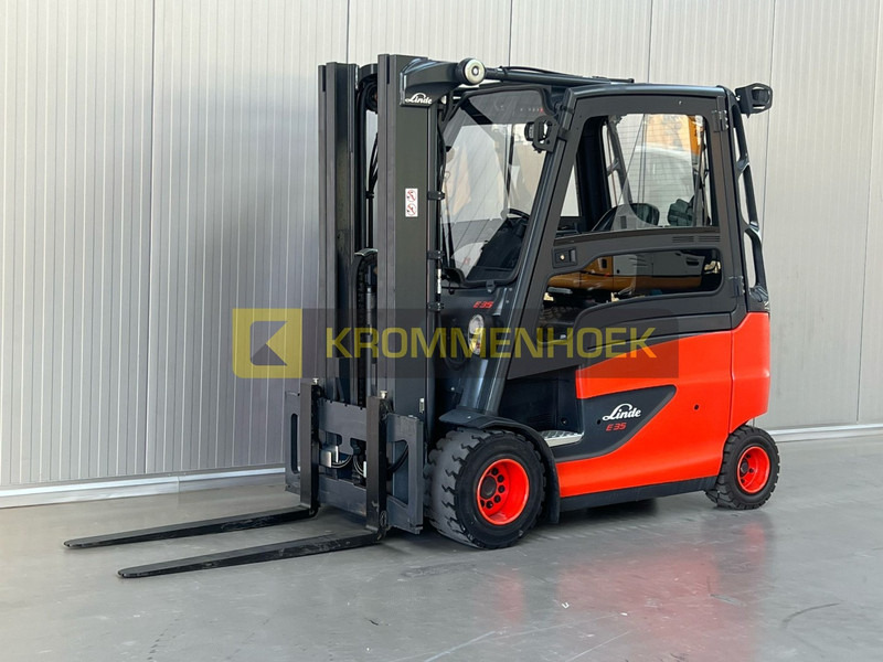 Linde E 35 HL-01 - Chariot élévateur électrique: photos 2 Linde E 35 HL-01 - Chariot élévateur électrique: photos 2