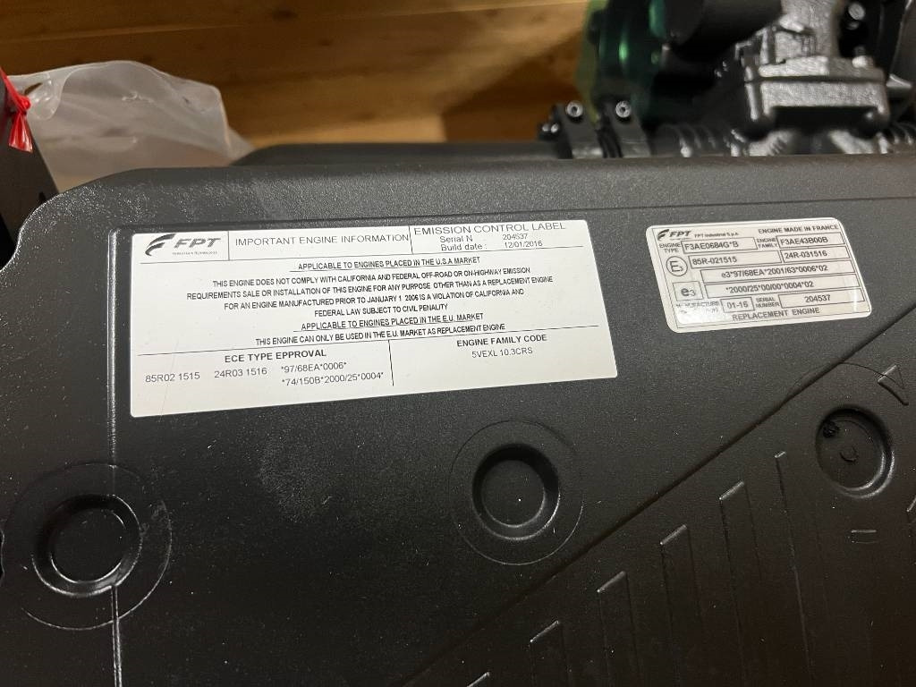 Moteur pour Machine agricole neuf CNH Engine - CNH - F3AE0684G: photos 9