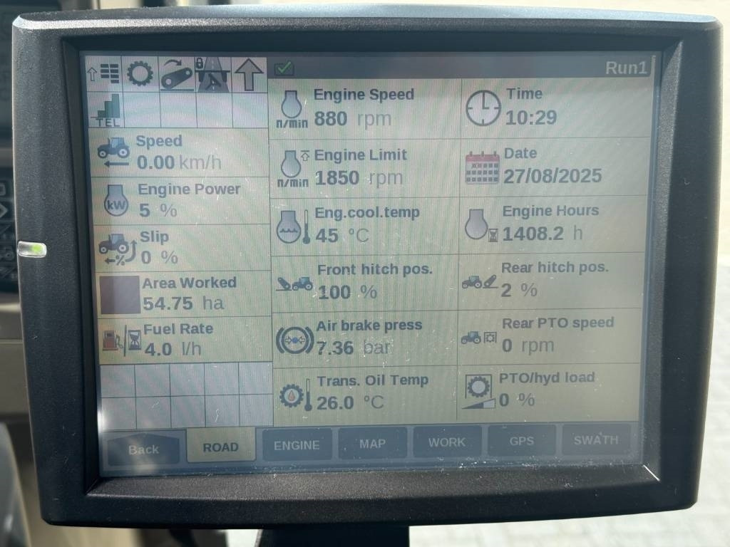 Tracteur agricole Case IH PUMA 200CVX, AFS, 2023, Relevage avant, GPS!: photos 33