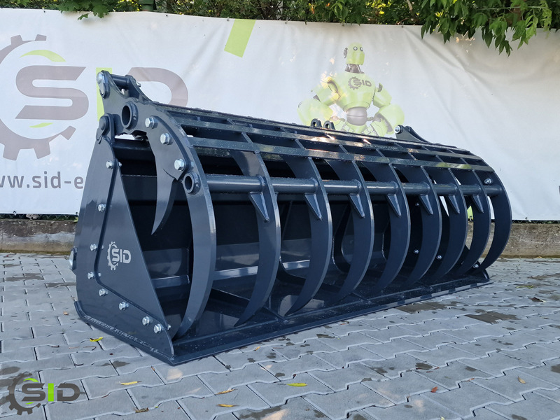 SID GREIFSCHAUFEL GEBRANNTE ZINKEN / Godet Crocodile BMS / Grab bucket burned tines 1,0 m - Benne preneuse pour Tracteur agricole: photos 1 SID GREIFSCHAUFEL GEBRANNTE ZINKEN / Godet Crocodile BMS / Grab bucket burned tines 1,0 m - Benne preneuse pour Tracteur agricole: photos 1