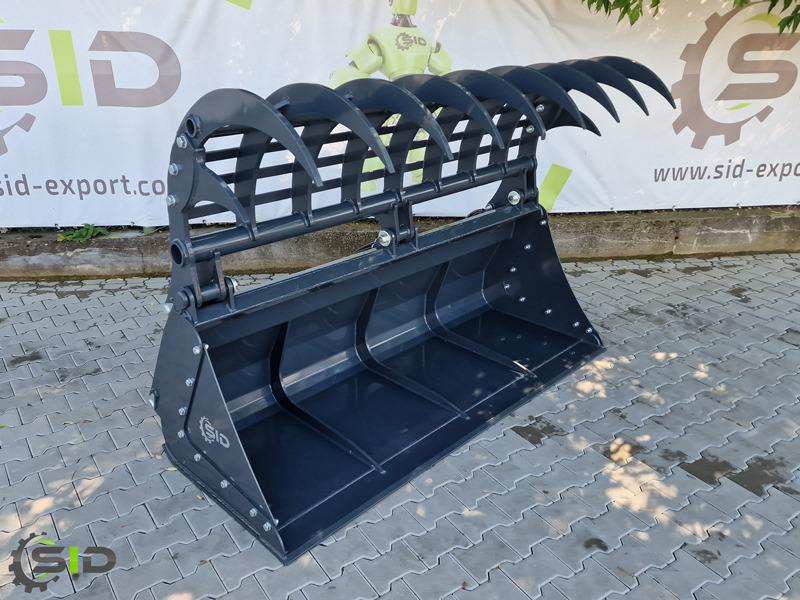 SID GREIFSCHAUFEL GEBRANNTE ZINKEN / Godet Crocodile BMS / Grab bucket burned tines 1,0 m - Benne preneuse pour Tracteur agricole: photos 2 SID GREIFSCHAUFEL GEBRANNTE ZINKEN / Godet Crocodile BMS / Grab bucket burned tines 1,0 m - Benne preneuse pour Tracteur agricole: photos 2