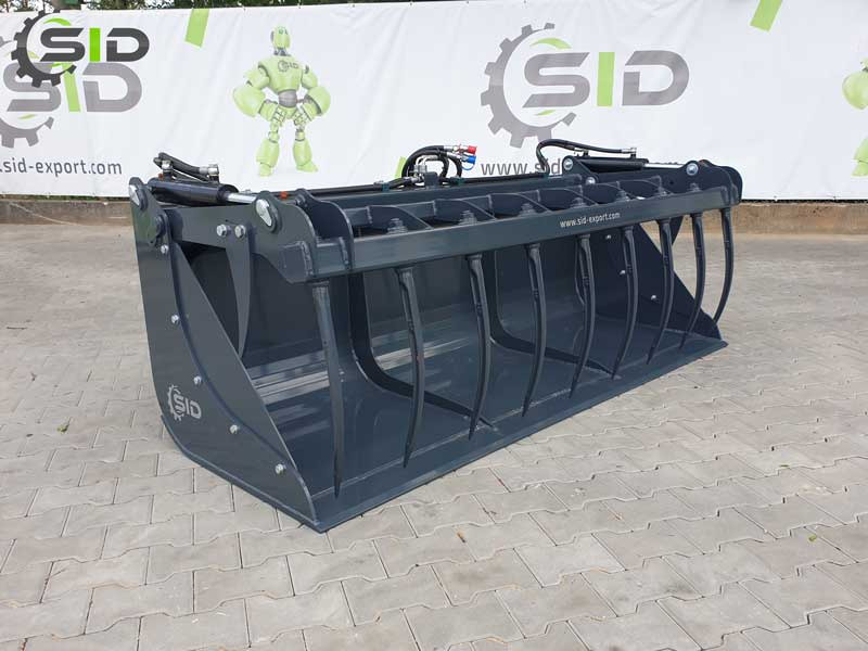 SID KROKODILSCHAUFEL M Greifschaufel / Godet Crocodile BMS M / Crocodile grab bucket forged tines M 1,4 M - Benne preneuse pour Benne preneuse: photos 1 SID KROKODILSCHAUFEL M Greifschaufel / Godet Crocodile BMS M / Crocodile grab bucket forged tines M 1,4 M - Benne preneuse pour Benne preneuse: photos 1