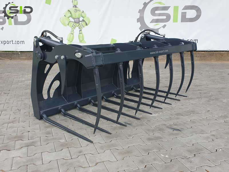 SID KROKODYL / KROKODILZANGE / Fourche crocodile / Muck Fork With Top Grab 1,0 m - Fourches pour Grappin: photos 1 SID KROKODYL / KROKODILZANGE / Fourche crocodile / Muck Fork With Top Grab 1,0 m - Fourches pour Grappin: photos 1
