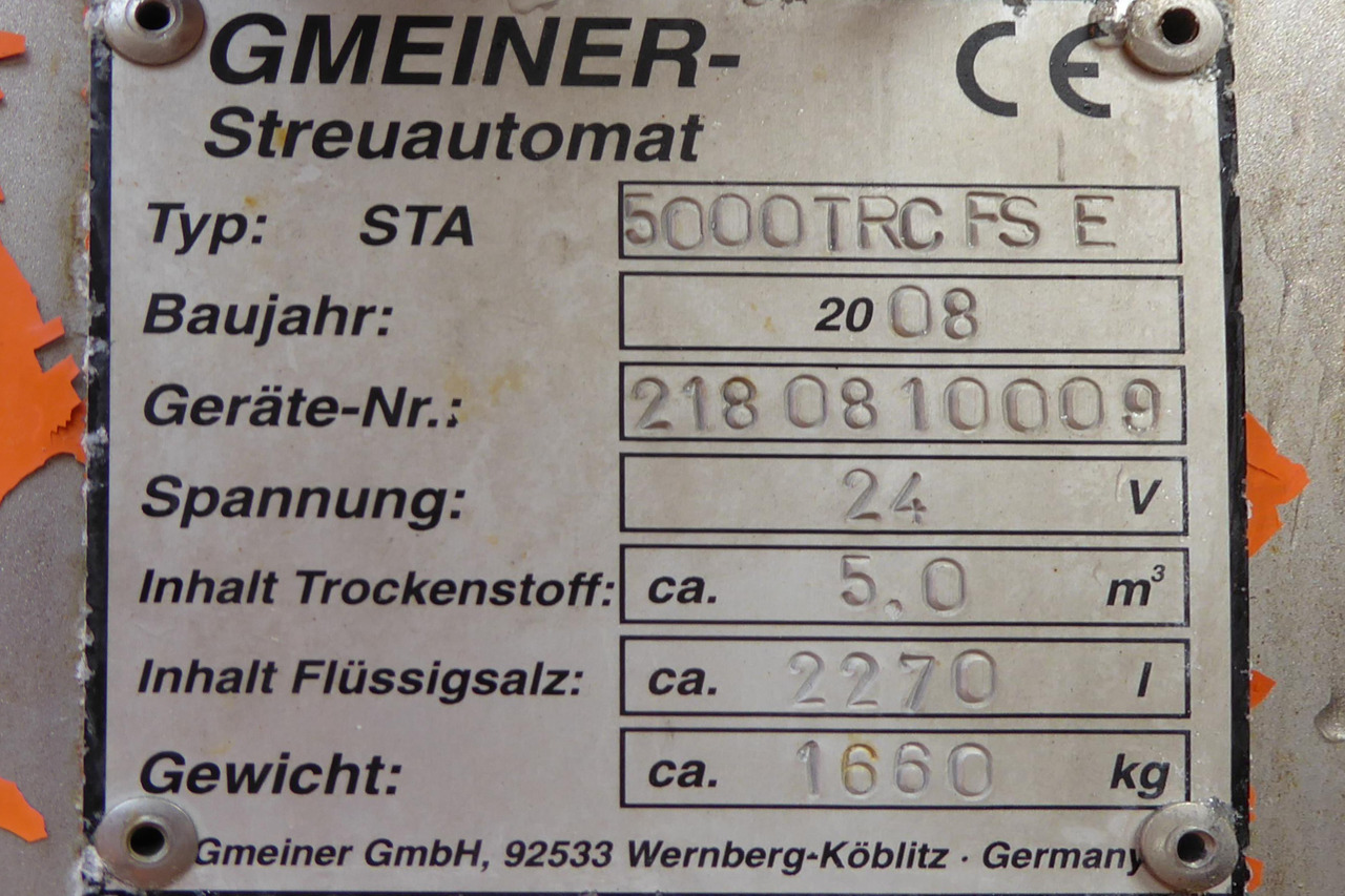 Camion ampliroll KÜPPER-WEISSER /GMEINER/BUCHER Feuchtsalzstreuer Salzstreuer Streuer: photos 9