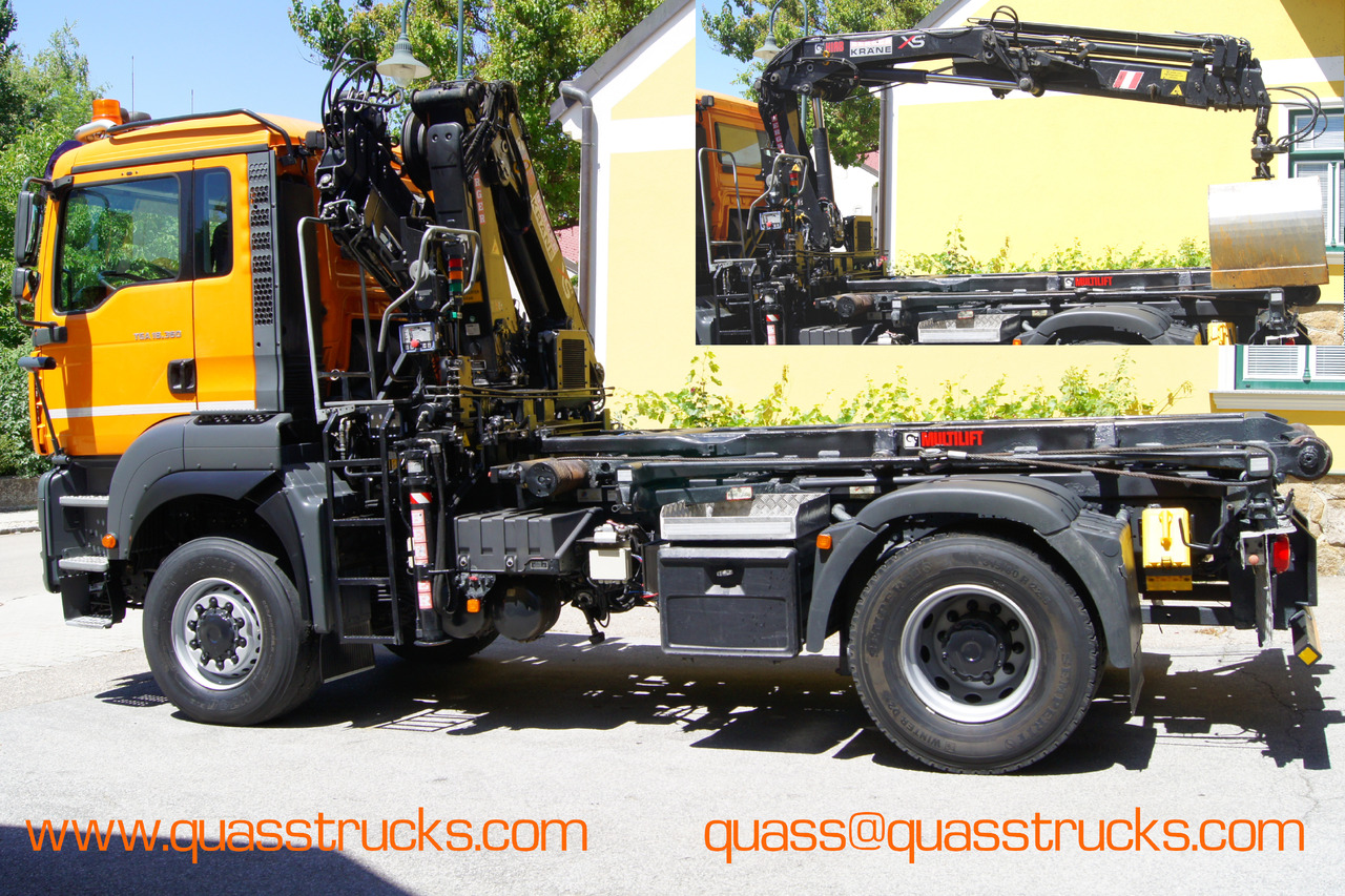 MAN TGA 18.360 BL 4x4/Euro4/TÜV/HIAB 111 korbfähig/MULTILIFT/Winterdienst - Camion - système de câble, Camion grue: photos 3 MAN TGA 18.360 BL 4x4/Euro4/TÜV/HIAB 111 korbfähig/MULTILIFT/Winterdienst - Camion - système de câble, Camion grue: photos 3