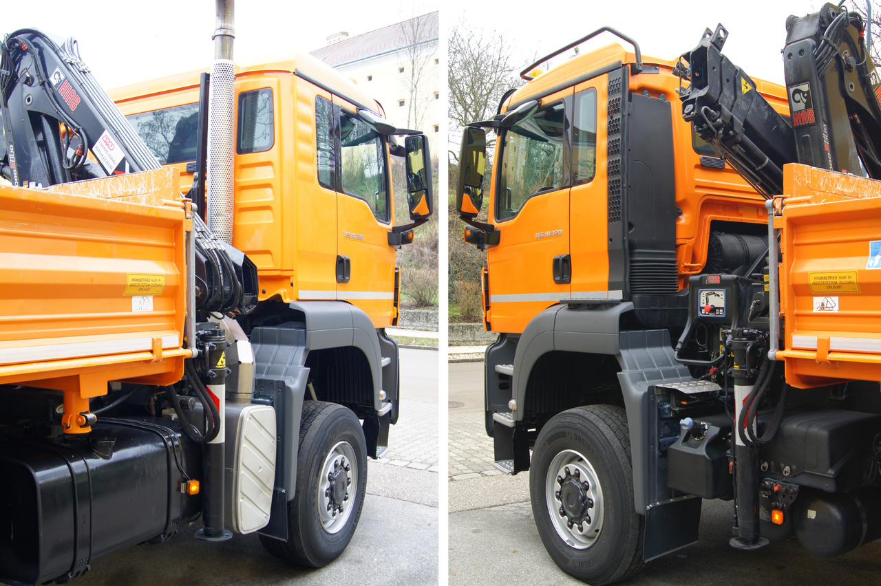 MAN TGS 18.320 BL 4x4 / HIAB 088 B-2 / Winterdienst - Camion grue: photos 5 MAN TGS 18.320 BL 4x4 / HIAB 088 B-2 / Winterdienst - Camion grue: photos 5