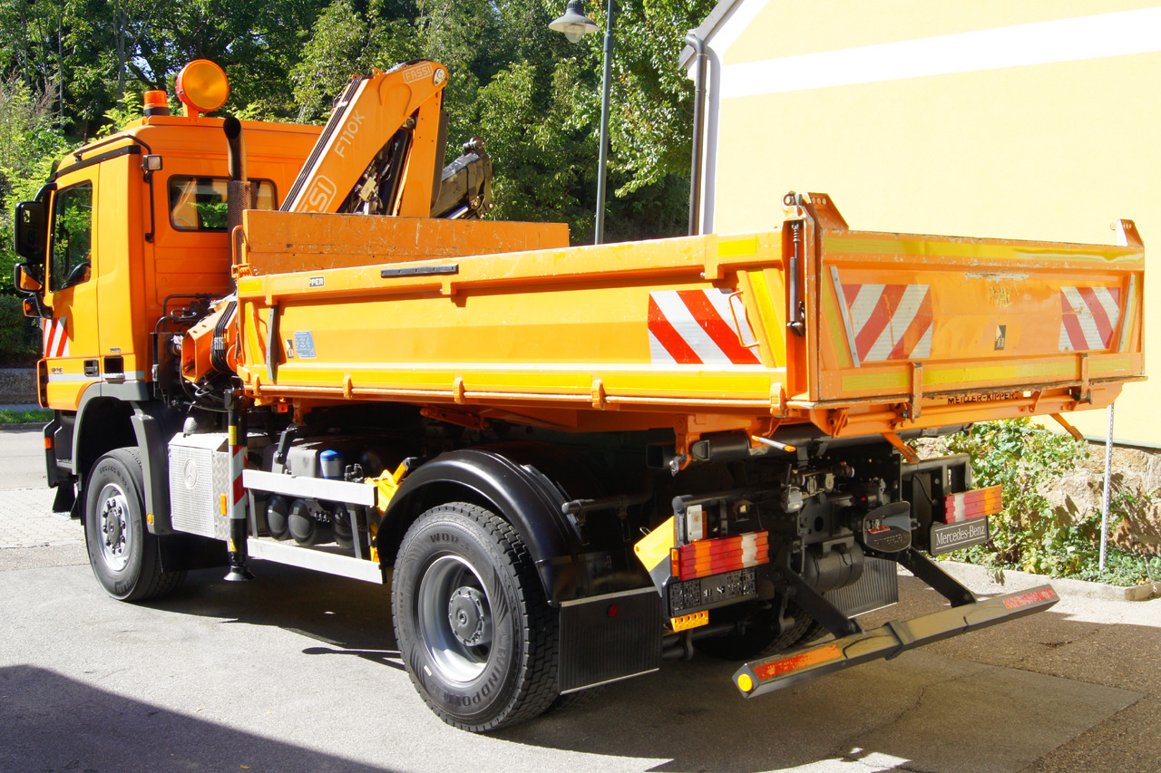MERCEDES-BENZ ACTROS 1836 /4x4/TÜV/FASSI 110/MEILLER/Wechselsystem/Winterdienst - Camion grue: photos 3 MERCEDES-BENZ ACTROS 1836 /4x4/TÜV/FASSI 110/MEILLER/Wechselsystem/Winterdienst - Camion grue: photos 3