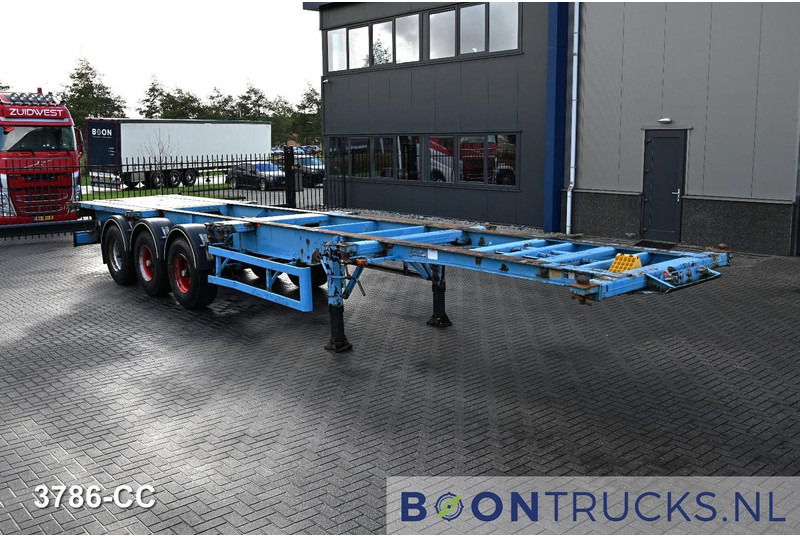 Blumhardt Cont.-Sal 40.24 E FIXED CHASSIS | 2x20-30-40ft * STEEL SUSPENSION * 5450 KG * BPW - Semi-remorque porte-conteneur/ Caisse mobile: photos 3 Blumhardt Cont.-Sal 40.24 E FIXED CHASSIS | 2x20-30-40ft * STEEL SUSPENSION * 5450 KG * BPW - Semi-remorque porte-conteneur/ Caisse mobile: photos 3