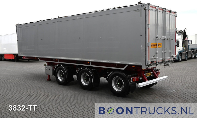 Bulthuis TATA23 ALU TIPPER | * 50M3 * STEERING AXLE * NLTRAILER * TOP CONDITION - Semi-remorque benne: photos 3 Bulthuis TATA23 ALU TIPPER | * 50M3 * STEERING AXLE * NLTRAILER * TOP CONDITION - Semi-remorque benne: photos 3
