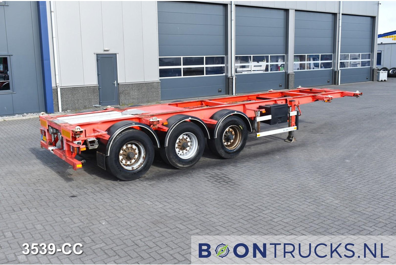 Burg BPO 12-27 CCXGX-00 TANK CHASSIS | 20-30ft * 3800 Kg * NL TRAILER - Semi-remorque porte-conteneur/ Caisse mobile: photos 1 Burg BPO 12-27 CCXGX-00 TANK CHASSIS | 20-30ft * 3800 Kg * NL TRAILER - Semi-remorque porte-conteneur/ Caisse mobile: photos 1
