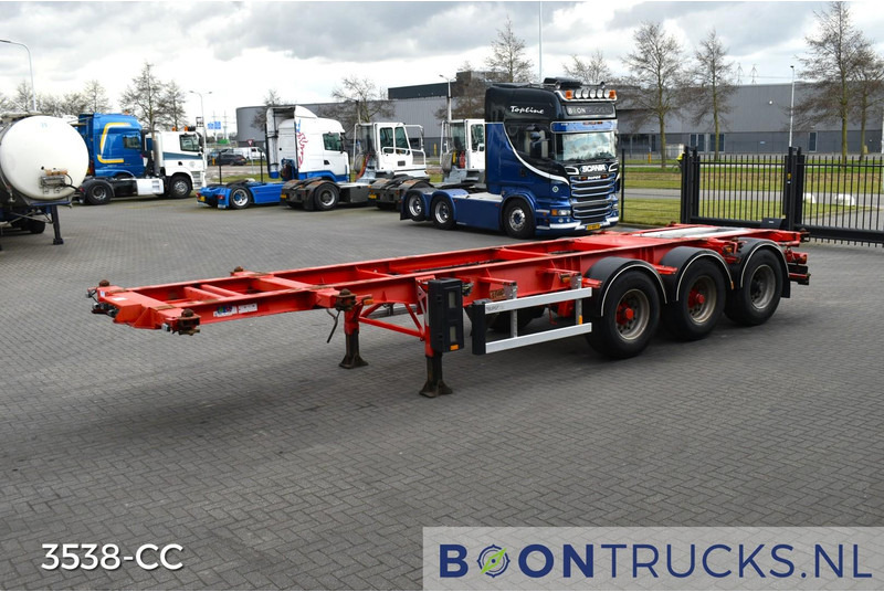 Burg BPO 12-27 CCXGX-00 TANK CHASSIS | 20-30ft * 3800 Kg * NL TRAILER - Semi-remorque porte-conteneur/ Caisse mobile: photos 5 Burg BPO 12-27 CCXGX-00 TANK CHASSIS | 20-30ft * 3800 Kg * NL TRAILER - Semi-remorque porte-conteneur/ Caisse mobile: photos 5