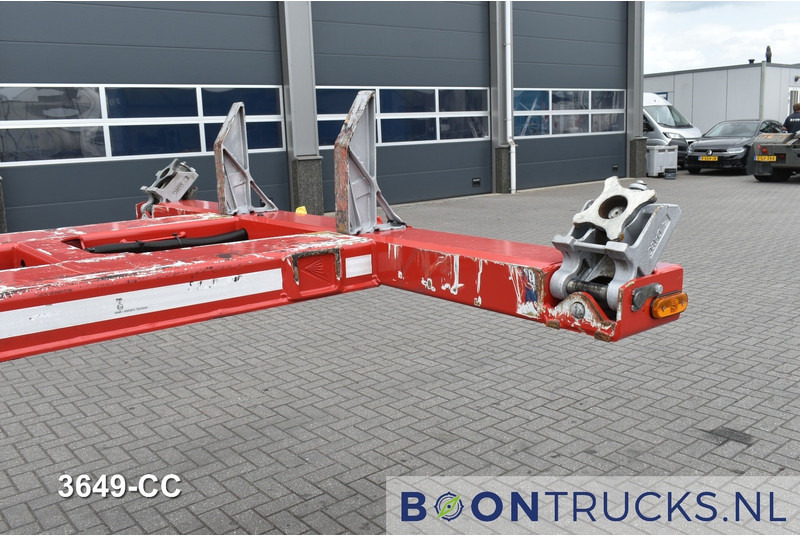 Semi-remorque porte-conteneur/ Caisse mobile D-Tec FLEXITRAILER | 2x20-30-40-45ft HC * 2x LIFT AXLE * 2x EXTENDABLE * NL TRAILER * APK 09-2026: photos 9