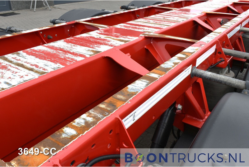 Semi-remorque porte-conteneur/ Caisse mobile D-Tec FLEXITRAILER | 2x20-30-40-45ft HC * 2x LIFT AXLE * 2x EXTENDABLE * NL TRAILER * APK 09-2026: photos 20