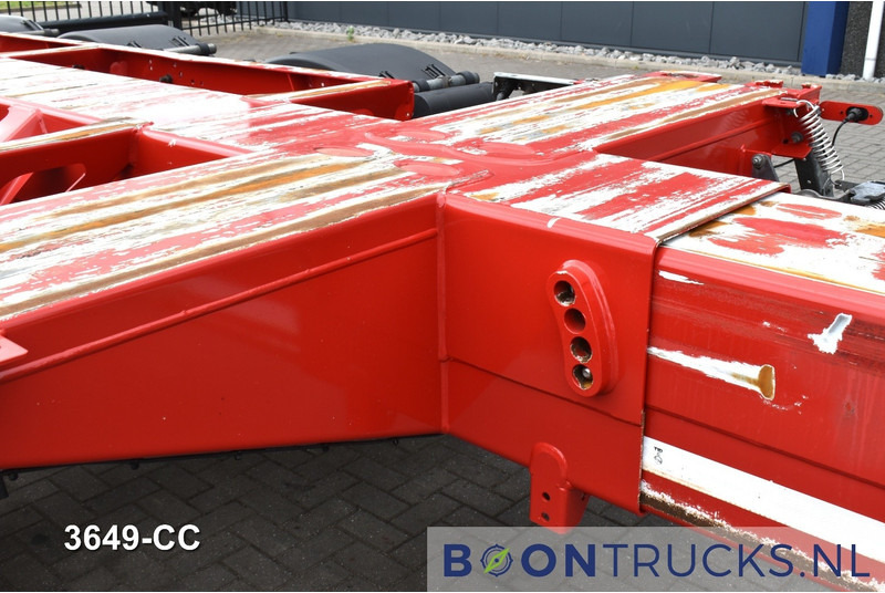 Semi-remorque porte-conteneur/ Caisse mobile D-Tec FLEXITRAILER | 2x20-30-40-45ft HC * 2x LIFT AXLE * 2x EXTENDABLE * NL TRAILER * APK 09-2026: photos 18