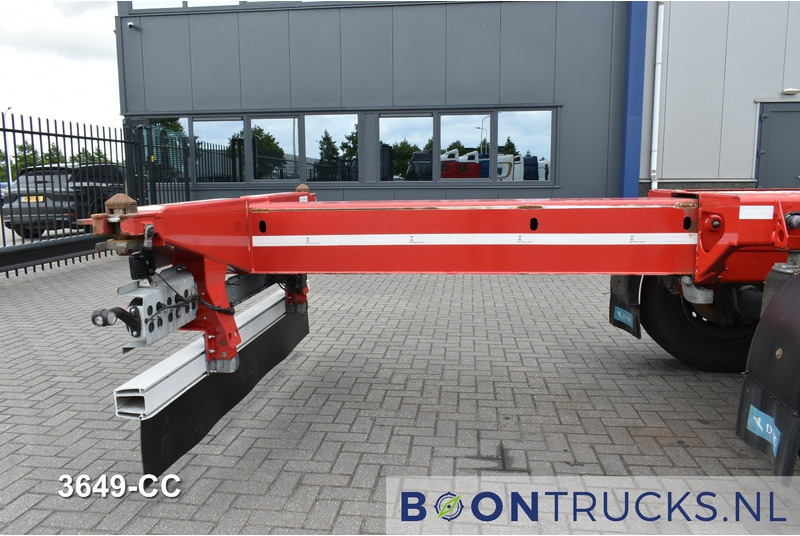 Semi-remorque porte-conteneur/ Caisse mobile D-Tec FLEXITRAILER | 2x20-30-40-45ft HC * 2x LIFT AXLE * 2x EXTENDABLE * NL TRAILER * APK 09-2026: photos 13