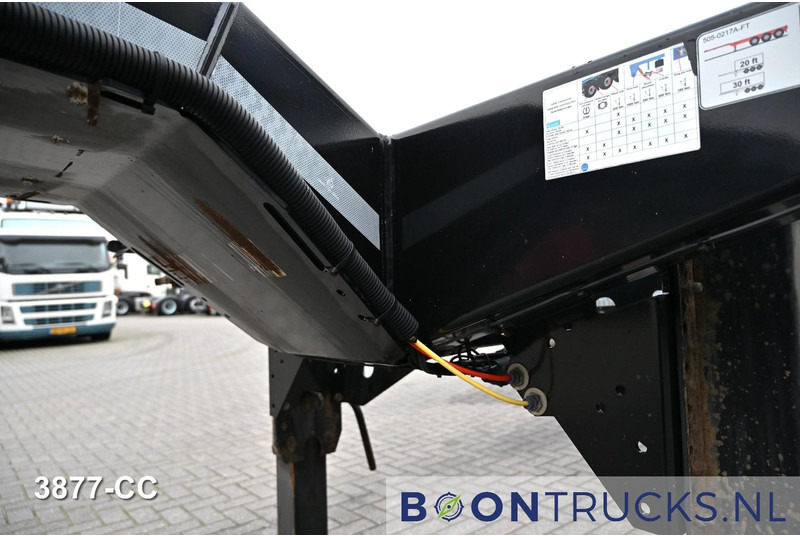 Semi-remorque porte-conteneur/ Caisse mobile D-Tec FLEXITRAILER LS | 2x20-30-40-45ft HC * 2x LIFT AXLE * BPW / DISC * 2x EXTENDABLE: photos 17