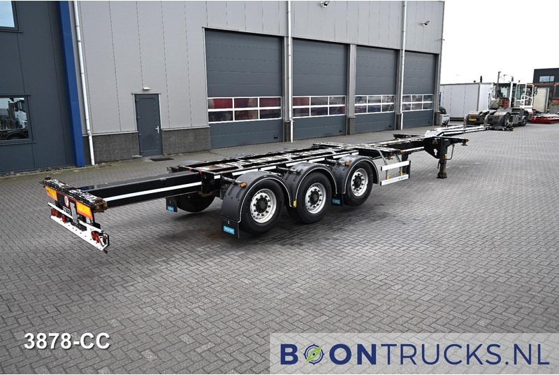 D-Tec FLEXITRAILER LS | 2x20-30-40-45ft HC * 2x LIFT AXLE * BPW / DISC * 2x EXTENDABLE - Semi-remorque porte-conteneur/ Caisse mobile: photos 2 D-Tec FLEXITRAILER LS | 2x20-30-40-45ft HC * 2x LIFT AXLE * BPW / DISC * 2x EXTENDABLE - Semi-remorque porte-conteneur/ Caisse mobile: photos 2