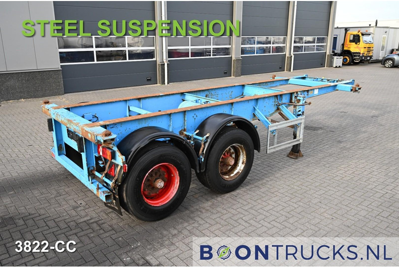 KOHLER CS 20/2 CHASSIS | 20ft * STEEL SUSPENSION * BPW / DRUM * 9x AVAILABLE - Semi-remorque porte-conteneur/ Caisse mobile: photos 1 KOHLER CS 20/2 CHASSIS | 20ft * STEEL SUSPENSION * BPW / DRUM * 9x AVAILABLE - Semi-remorque porte-conteneur/ Caisse mobile: photos 1