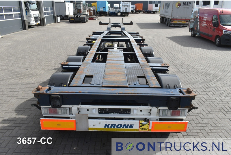Semi-remorque porte-conteneur/ Caisse mobile Krone SD BOX LINER | 2x20-40-45ft HC * LIFT AXLE * BPW/DISC * EXTENDABLE REAR * 10x AVAILABLE: photos 6
