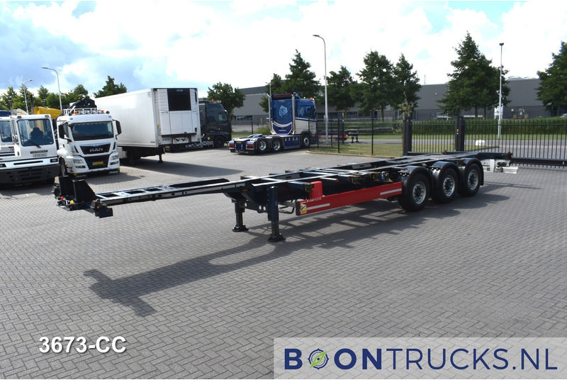 Krone SD BOX LINER | 2x20-40-45ft HC * LIFT AXLE * BPW/DISC * EXTENDABLE REAR * 10x AVAILABLE - Semi-remorque porte-conteneur/ Caisse mobile: photos 5 Krone SD BOX LINER | 2x20-40-45ft HC * LIFT AXLE * BPW/DISC * EXTENDABLE REAR * 10x AVAILABLE - Semi-remorque porte-conteneur/ Caisse mobile: photos 5