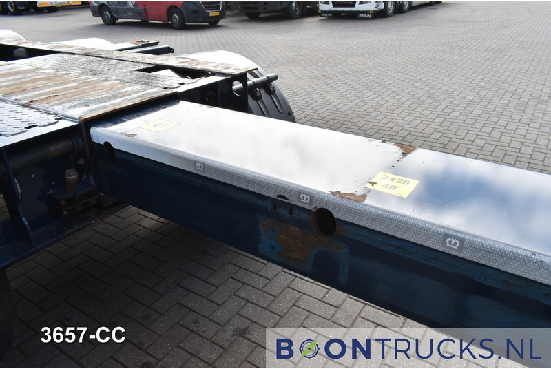 Semi-remorque porte-conteneur/ Caisse mobile Krone SD BOX LINER | 2x20-40-45ft HC * LIFT AXLE * BPW/DISC * EXTENDABLE REAR * 10x AVAILABLE: photos 10