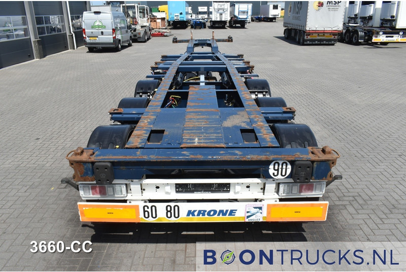 Semi-remorque porte-conteneur/ Caisse mobile Krone SD BOX LINER | 2x20-40-45ft HC * LIFT AXLE * BPW/DISC * EXTENDABLE REAR * 10x AVAILABLE: photos 6