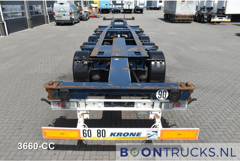 Semi-remorque porte-conteneur/ Caisse mobile Krone SD BOX LINER | 2x20-40-45ft HC * LIFT AXLE * BPW/DISC * EXTENDABLE REAR * 10x AVAILABLE: photos 7