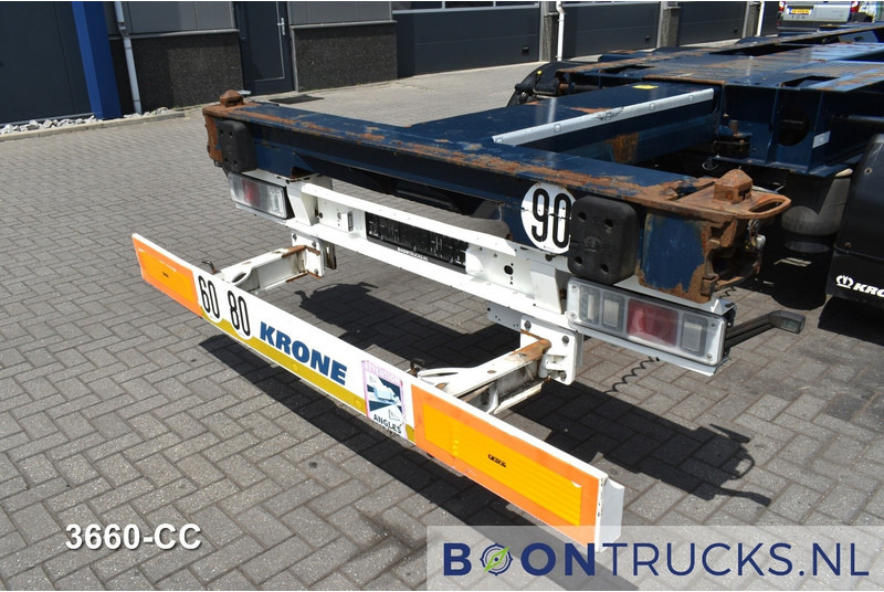 Semi-remorque porte-conteneur/ Caisse mobile Krone SD BOX LINER | 2x20-40-45ft HC * LIFT AXLE * BPW/DISC * EXTENDABLE REAR * 10x AVAILABLE: photos 10