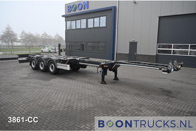 Pacton ET3 | 2x20-30-40-45ft HC * LIFTAS * 2x UITSCHUIFBAAR * SAF/SCHIJF * APK 06-2026 - Semi-remorque porte-conteneur/ Caisse mobile: photos 4 Pacton ET3 | 2x20-30-40-45ft HC * LIFTAS * 2x UITSCHUIFBAAR * SAF/SCHIJF * APK 06-2026 - Semi-remorque porte-conteneur/ Caisse mobile: photos 4