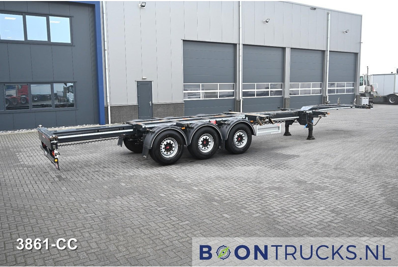 Pacton ET3 | 2x20-30-40-45ft HC * LIFTAS * 2x UITSCHUIFBAAR * SAF/SCHIJF * APK 06-2026 - Semi-remorque porte-conteneur/ Caisse mobile: photos 3 Pacton ET3 | 2x20-30-40-45ft HC * LIFTAS * 2x UITSCHUIFBAAR * SAF/SCHIJF * APK 06-2026 - Semi-remorque porte-conteneur/ Caisse mobile: photos 3