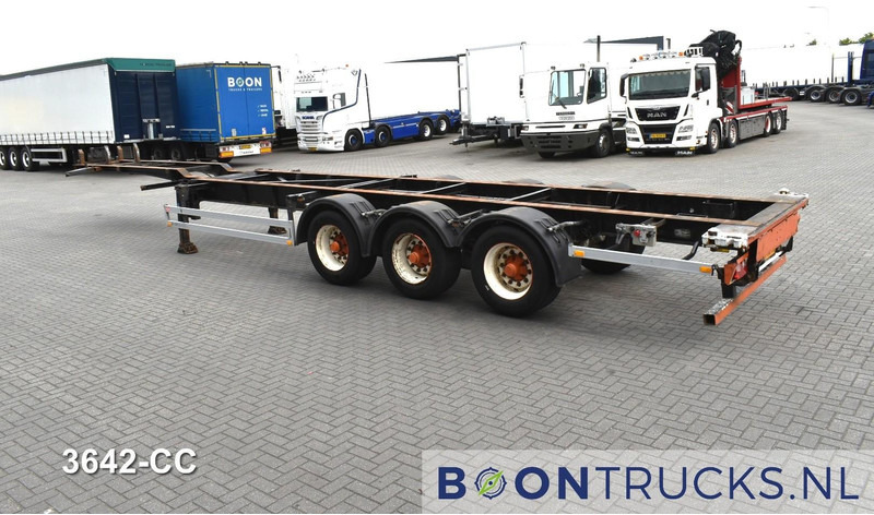 Pacton T3-007 FIXED CHASSIS | 40-45ft HC * 4500 Kg * BPW/DRUM * NL TRAILER - Semi-remorque porte-conteneur/ Caisse mobile: photos 2 Pacton T3-007 FIXED CHASSIS | 40-45ft HC * 4500 Kg * BPW/DRUM * NL TRAILER - Semi-remorque porte-conteneur/ Caisse mobile: photos 2