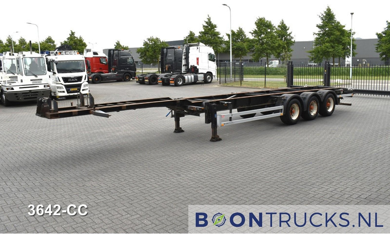 Pacton T3-007 FIXED CHASSIS | 40-45ft HC * 4500 Kg * BPW/DRUM * NL TRAILER - Semi-remorque porte-conteneur/ Caisse mobile: photos 4 Pacton T3-007 FIXED CHASSIS | 40-45ft HC * 4500 Kg * BPW/DRUM * NL TRAILER - Semi-remorque porte-conteneur/ Caisse mobile: photos 4