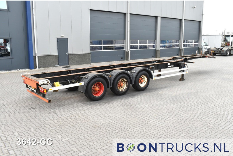 Pacton T3-007 FIXED CHASSIS | 40-45ft HC * 4500 Kg * BPW/DRUM * NL TRAILER - Semi-remorque porte-conteneur/ Caisse mobile: photos 1 Pacton T3-007 FIXED CHASSIS | 40-45ft HC * 4500 Kg * BPW/DRUM * NL TRAILER - Semi-remorque porte-conteneur/ Caisse mobile: photos 1