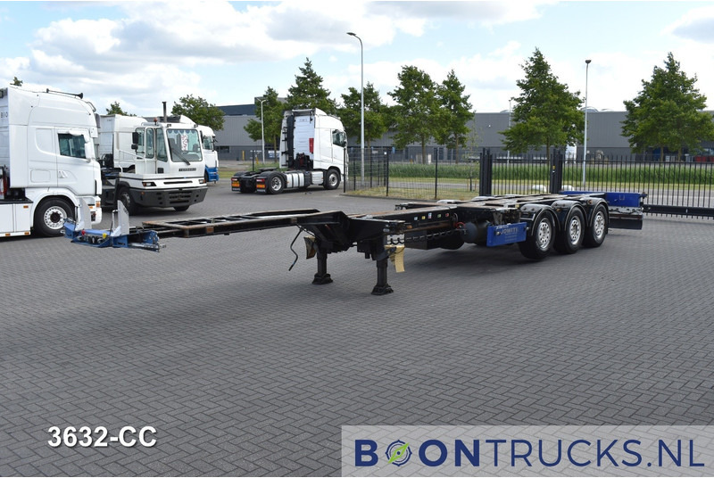 Pacton T3-010 | 2x20-30-40-45ft HC * LIFT AXLE * SAF/DISC * NL TRAILER * APK 10-2025 - Semi-remorque porte-conteneur/ Caisse mobile: photos 5 Pacton T3-010 | 2x20-30-40-45ft HC * LIFT AXLE * SAF/DISC * NL TRAILER * APK 10-2025 - Semi-remorque porte-conteneur/ Caisse mobile: photos 5