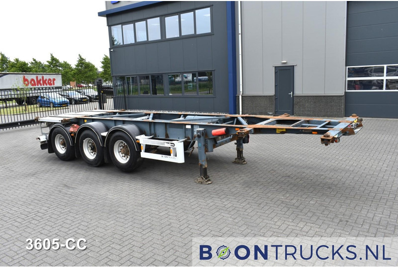 Van Hool 3B0071 TANK CHASSIS | 20-30ft * ADR: FL, AT, OX * 3840 KG * LIFT AXLE - Semi-remorque porte-conteneur/ Caisse mobile: photos 3 Van Hool 3B0071 TANK CHASSIS | 20-30ft * ADR: FL, AT, OX * 3840 KG * LIFT AXLE - Semi-remorque porte-conteneur/ Caisse mobile: photos 3