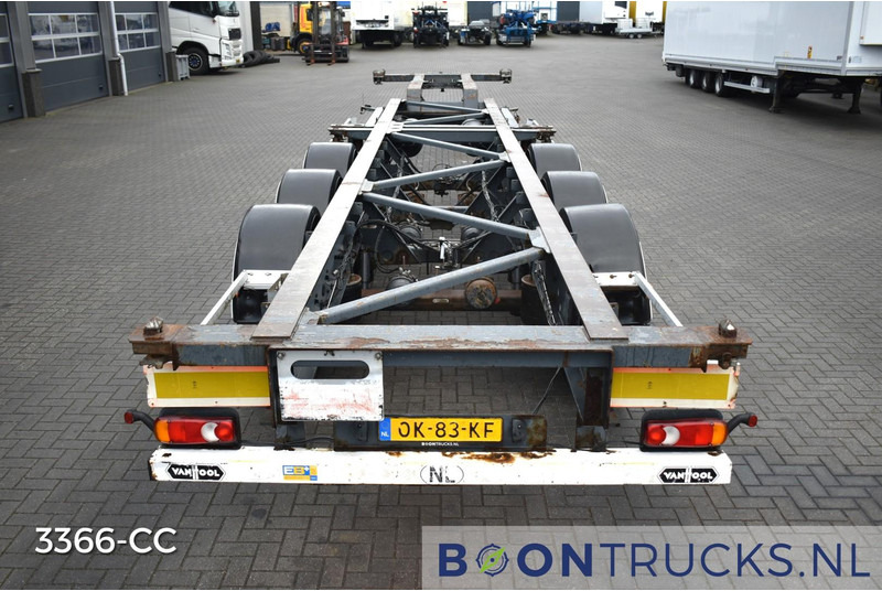 Van Hool 3B2015 FIXED CHASSIS | 2x20-40ft HC * 4600 Kg * NL TRAILER - Semi-remorque porte-conteneur/ Caisse mobile: photos 5 Van Hool 3B2015 FIXED CHASSIS | 2x20-40ft HC * 4600 Kg * NL TRAILER - Semi-remorque porte-conteneur/ Caisse mobile: photos 5