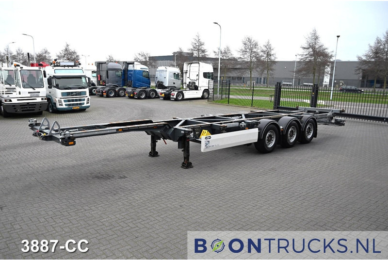 Van Hool A3C002 | 2x20-30-40-45ft HC * LIFT AXLE * DISC BRAKE * EXTENDABLE REAR - Semi-remorque porte-conteneur/ Caisse mobile: photos 5 Van Hool A3C002 | 2x20-30-40-45ft HC * LIFT AXLE * DISC BRAKE * EXTENDABLE REAR - Semi-remorque porte-conteneur/ Caisse mobile: photos 5