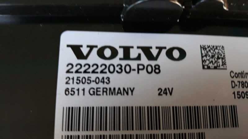 VOLVO INSTRUMENT CLUSTER 22222030 - Panel de instrumentos pour Camion: photos 3 VOLVO INSTRUMENT CLUSTER 22222030 - Panel de instrumentos pour Camion: photos 3