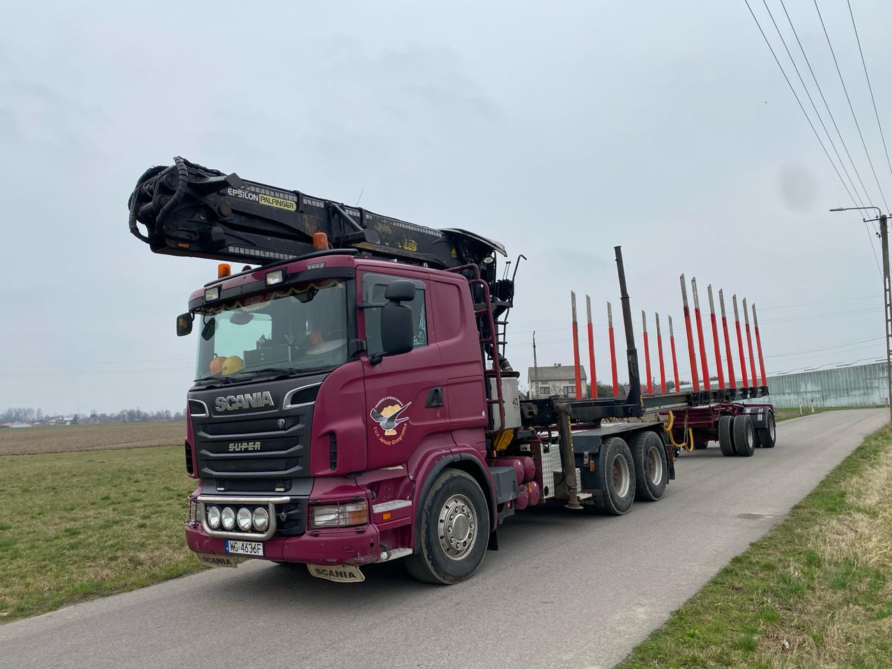 SCANIA R500 - Camion grumier: photos 1 SCANIA R500 - Camion grumier: photos 1