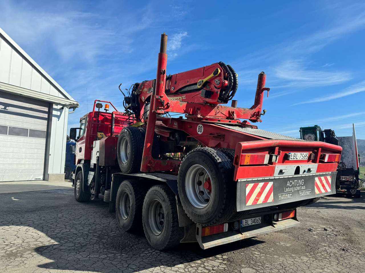 SCANIA R500 - Camion grumier: photos 4 SCANIA R500 - Camion grumier: photos 4