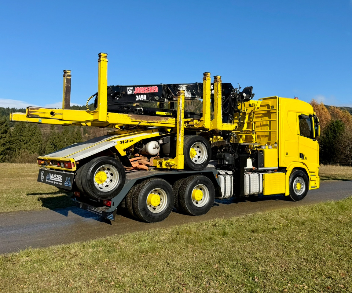 Camion grumier, Camion grue SCANIA R650: photos 6