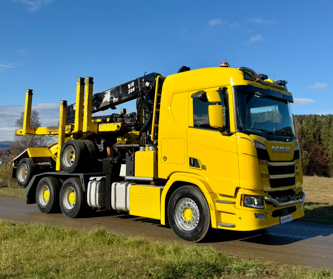 Camion grumier, Camion grue SCANIA R650: photos 7