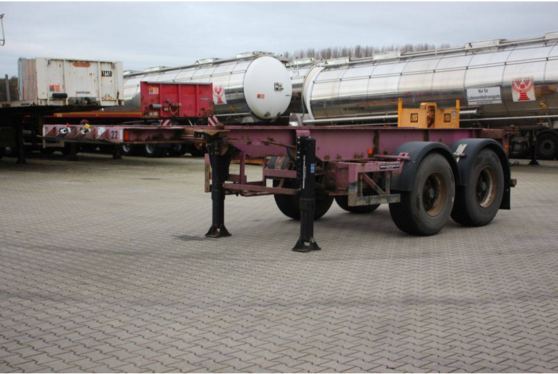 Flandria OPCC2A - Semi-remorque châssis: photos 2 Flandria OPCC2A - Semi-remorque châssis: photos 2