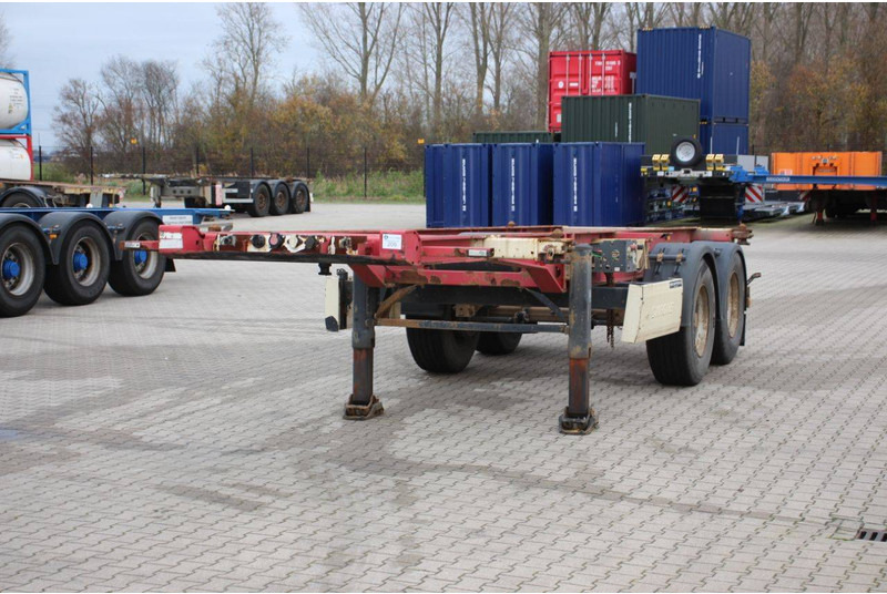 Krone - Semi-remorque châssis: photos 1 Krone - Semi-remorque châssis: photos 1