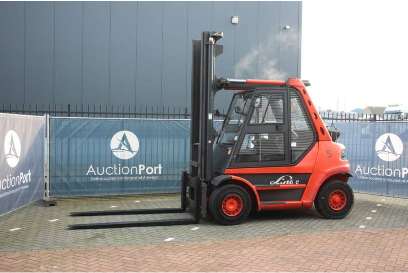 Linde H80T-03 - Chariot élévateur à gaz: photos 1 Linde H80T-03 - Chariot élévateur à gaz: photos 1