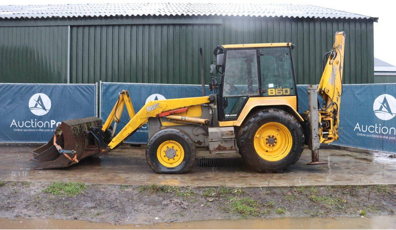 Massey Ferguson 860 - Tractopelle: photos 2 Massey Ferguson 860 - Tractopelle: photos 2