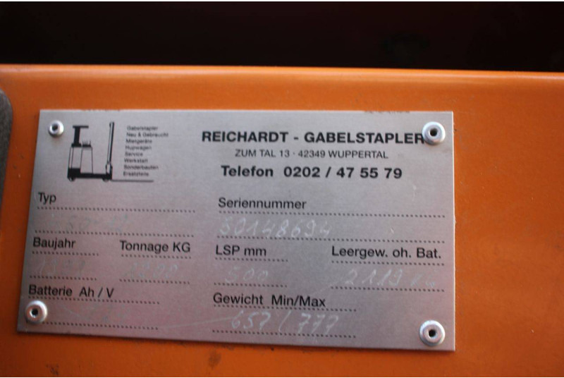 Chariot élévateur électrique Still 55D-SS: photos 15 Chariot élévateur électrique Still 55D-SS: photos 15