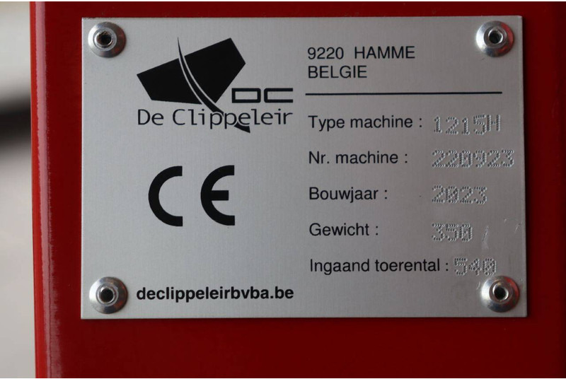 Broyeur de végétaux neuf de Clippeleir 1215H: photos 16