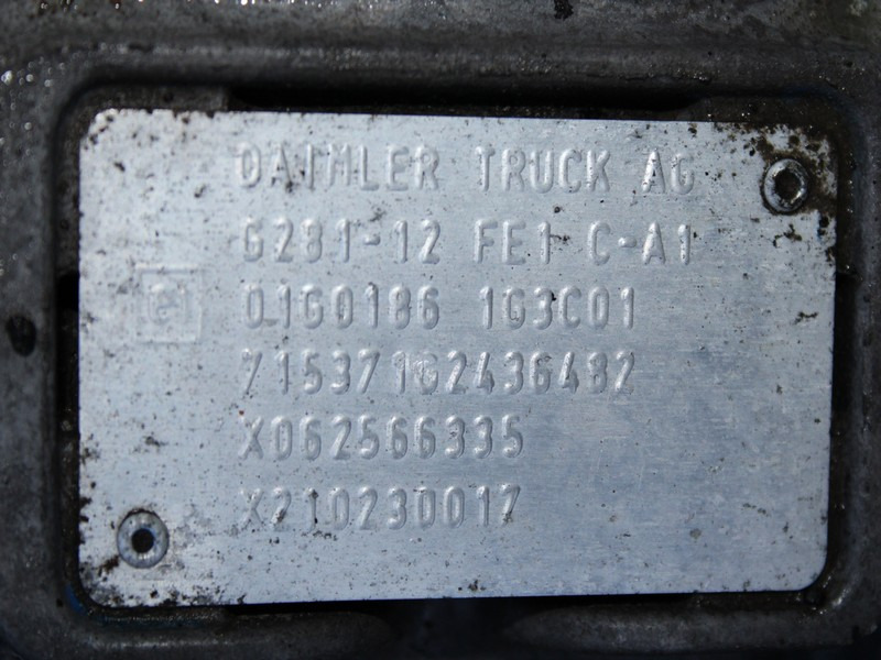 CUTIE DE VITEZE AUTOMATA CU INTARDER MERCEDES ACTROS MP5 G281-12 FE1 - Boîte de vitesse pour Camion: photos 4 CUTIE DE VITEZE AUTOMATA CU INTARDER MERCEDES ACTROS MP5 G281-12 FE1 - Boîte de vitesse pour Camion: photos 4