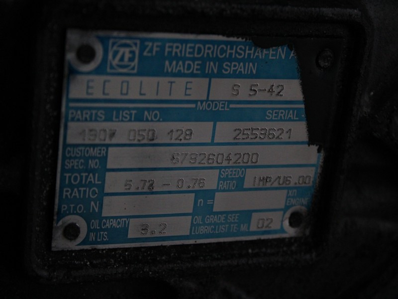 CUTIE DE VITEZE MANUALA MERCEDES ATEGO S5-42 A6732604200, 1307050128 - Boîte de vitesse pour Camion: photos 5 CUTIE DE VITEZE MANUALA MERCEDES ATEGO S5-42 A6732604200, 1307050128 - Boîte de vitesse pour Camion: photos 5